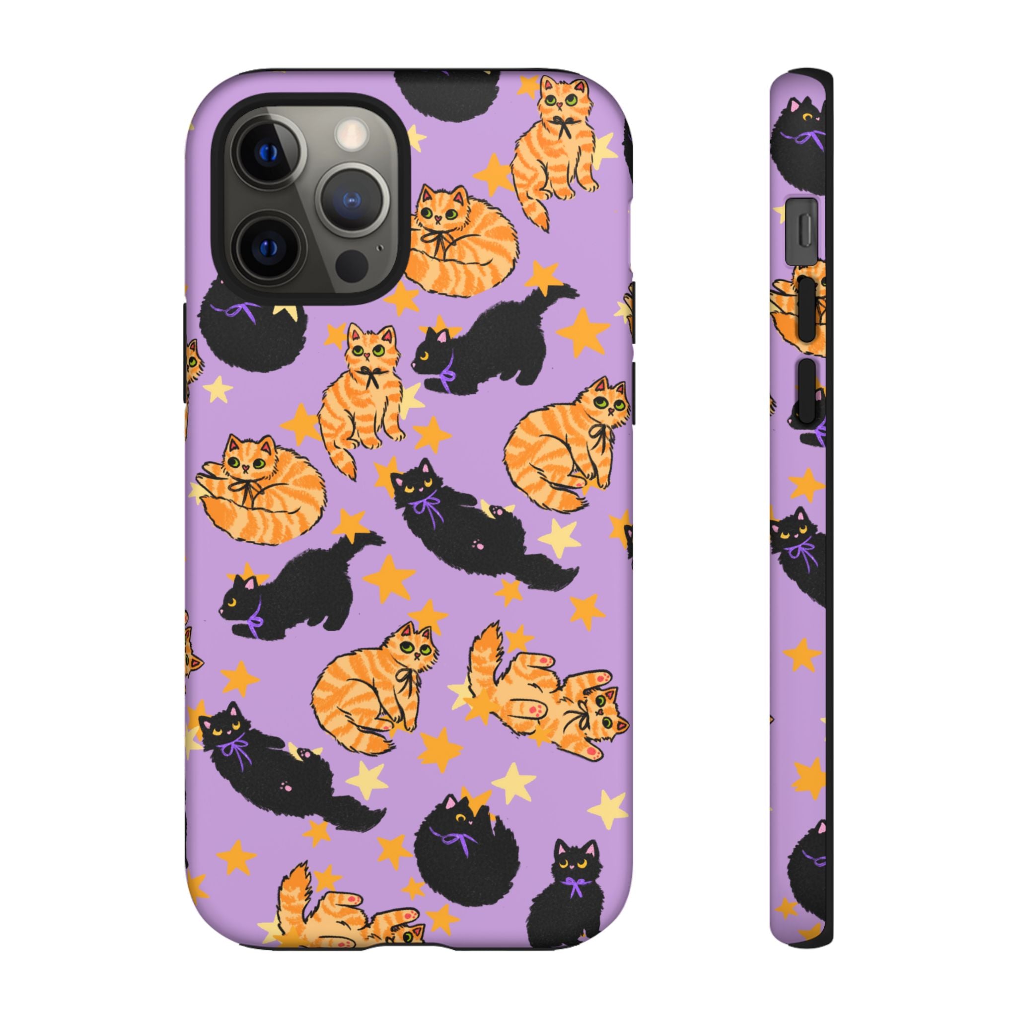 All The Kitties Phone Case - Purple