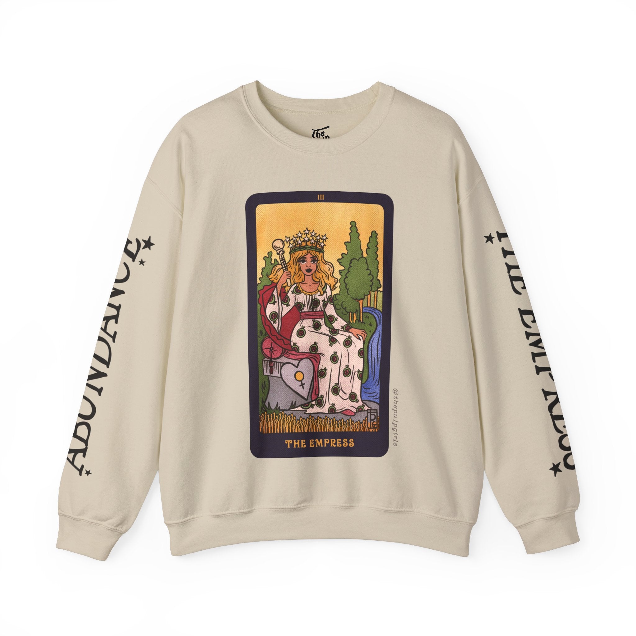 The Empress Tarot Crewneck Sweatshirt