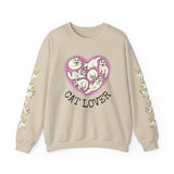 White Cat Lover Crewneck Sweatshirt