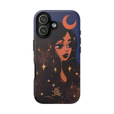 Moon Girl Blue Phone Case