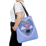 Pisces Love Cat Astrology Tote