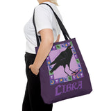 Libra Whimsical Crow Tote Bag