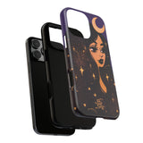 Moon Girl Purple Phone Case