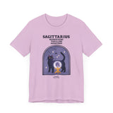 Spooky Sagittarius Cat Astrology Tee