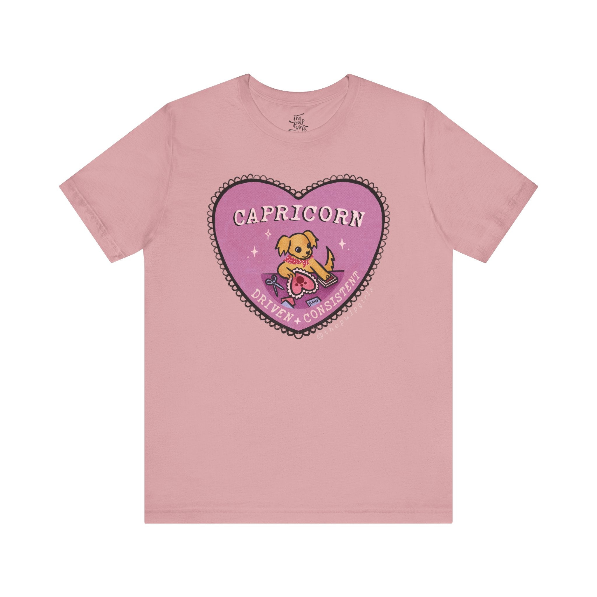 Capricorn Lover Dog Astrology Tee