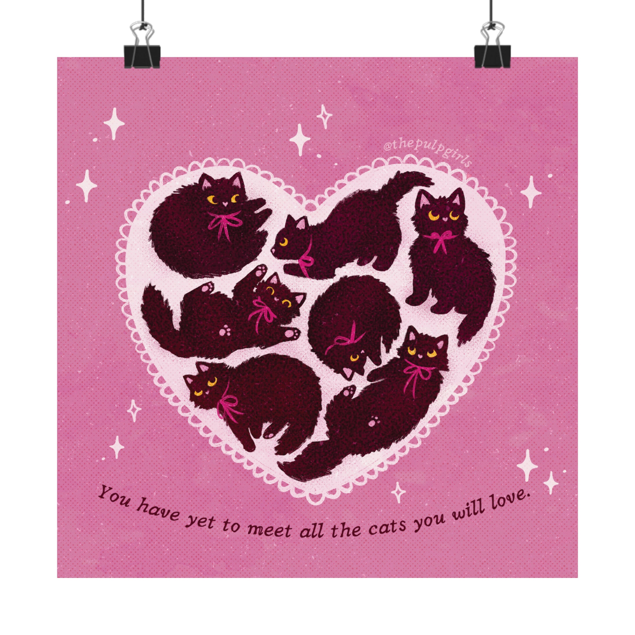 Yet To Meet All The Cats Art Print