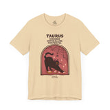 Spooky Taurus Cat Astrology Tee