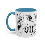 Tattoo Virgo Astrology Mug