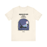 Halloween Cat Aquarius Tee