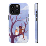 Purple Bird & Fairy Phone Case