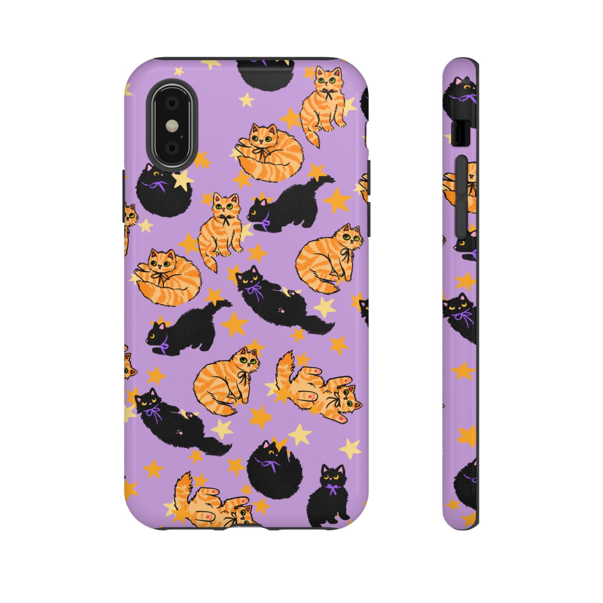 All The Kitties Phone Case - Purple