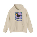 Taurus Whimsical Crow Hoodie