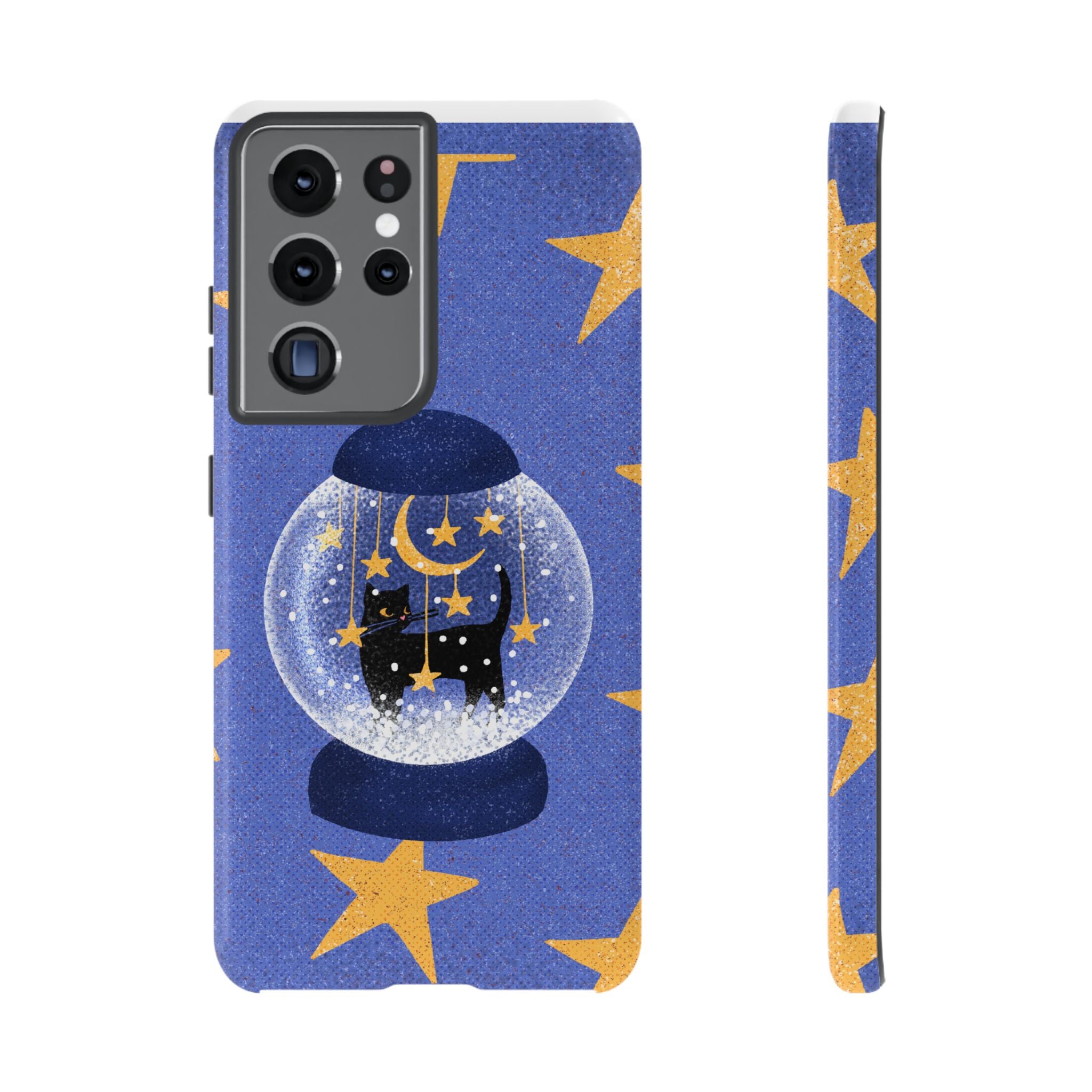 Snow Globe Kitty Phone Cases