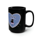 Love Cat Astrology Mug - Virgo 15oz