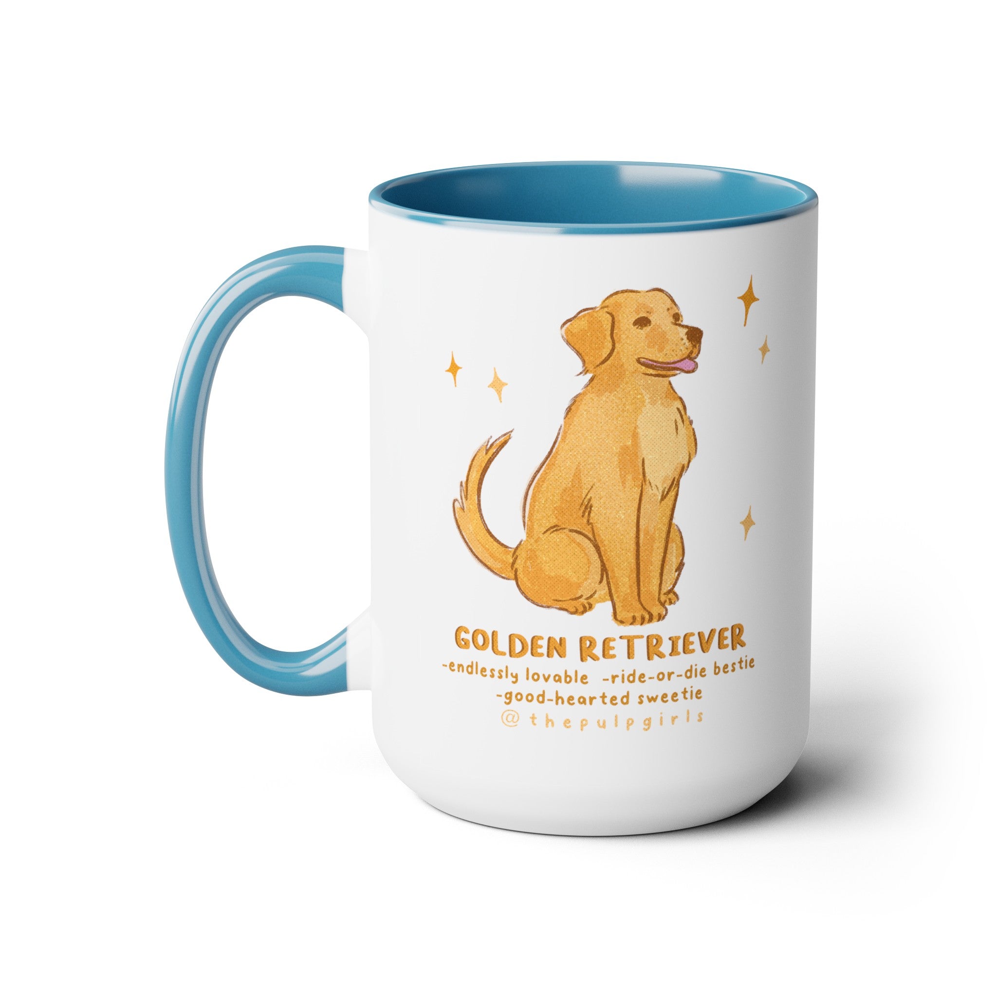 Golden Retriever Dog Mug 15oz