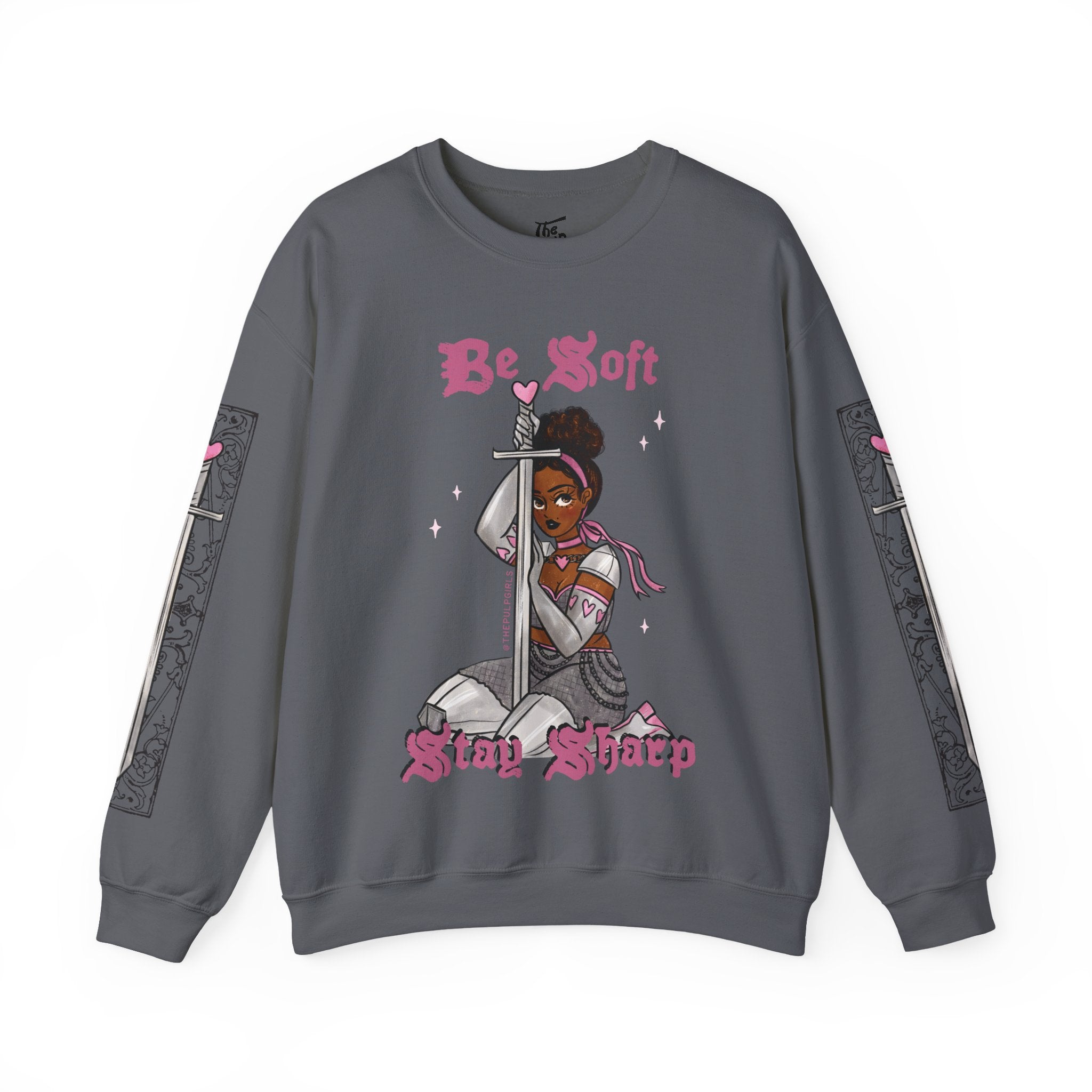 Be Soft, Stay Sharp Crewneck