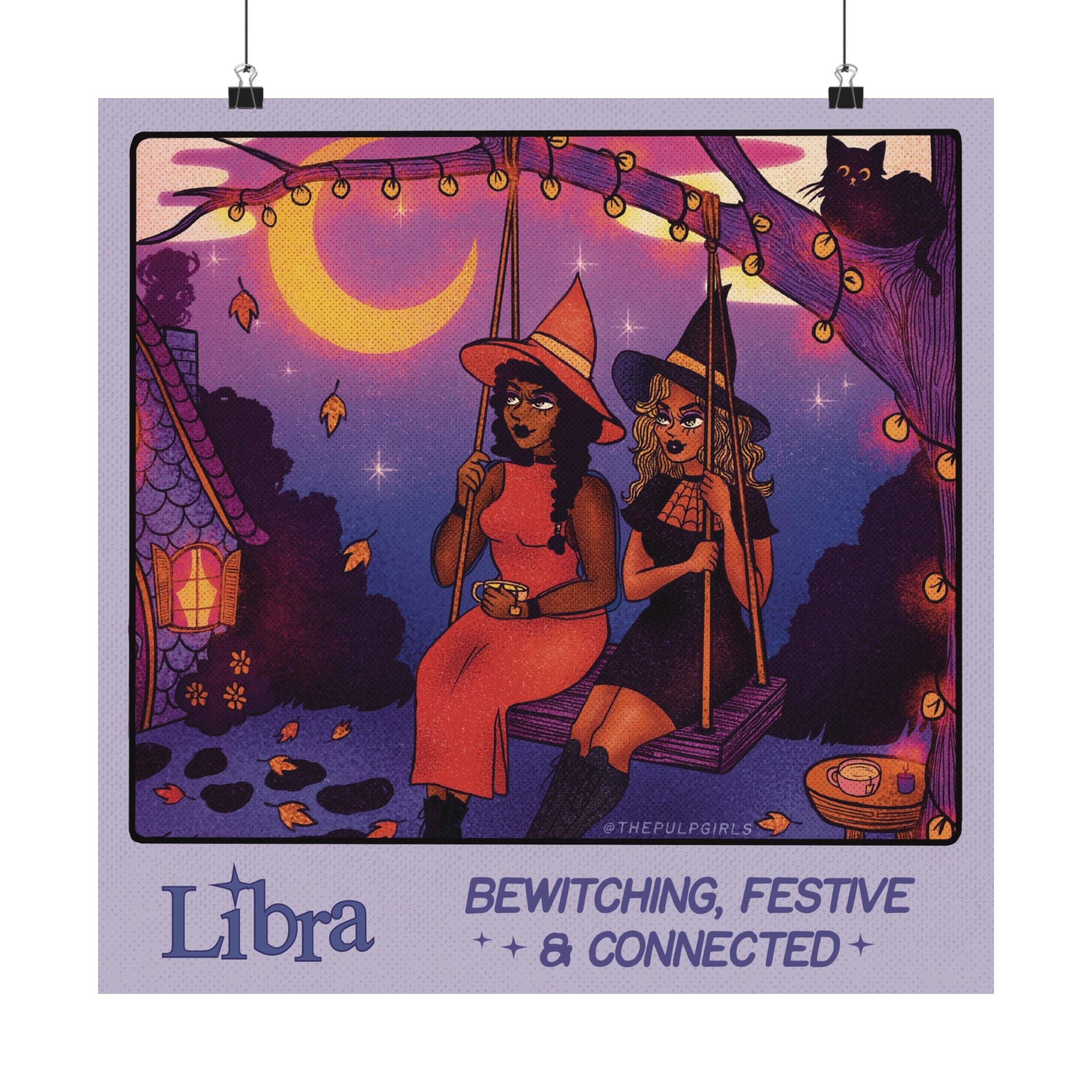 Libra Witch Art Print