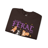 Absolutely Feral for Dogs Crewneck Sweatshirt
