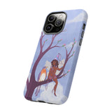 Purple Bird & Fairy Phone Case