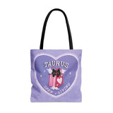 Taurus Love Cat Astrology Tote