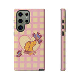 Butterfly and Dog Phone Case