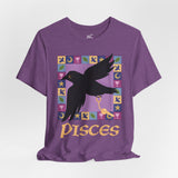 Pisces Whimsical Crow Tee