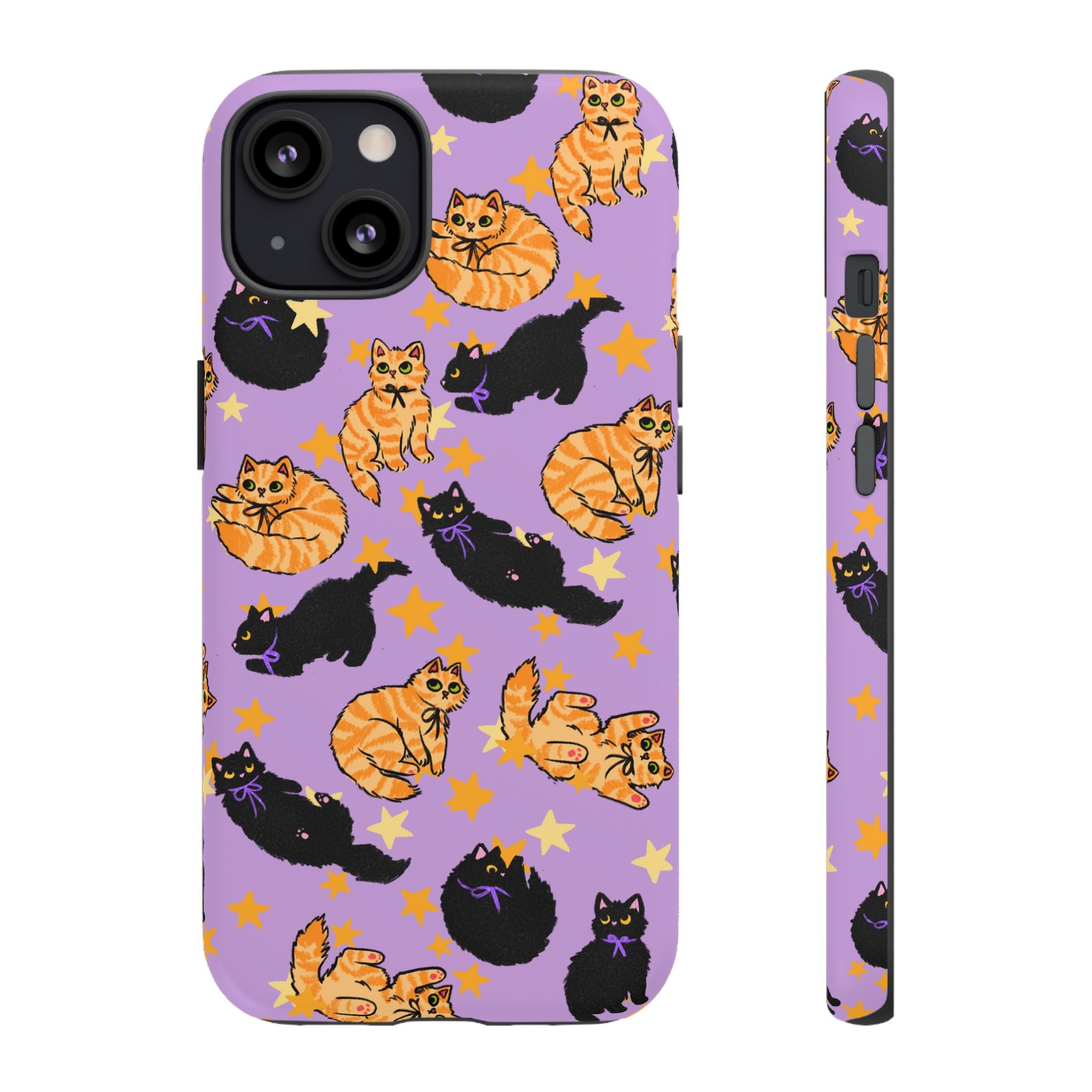 All The Kitties Phone Case - Purple