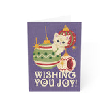 Feline Fine Holiday Greeting Card