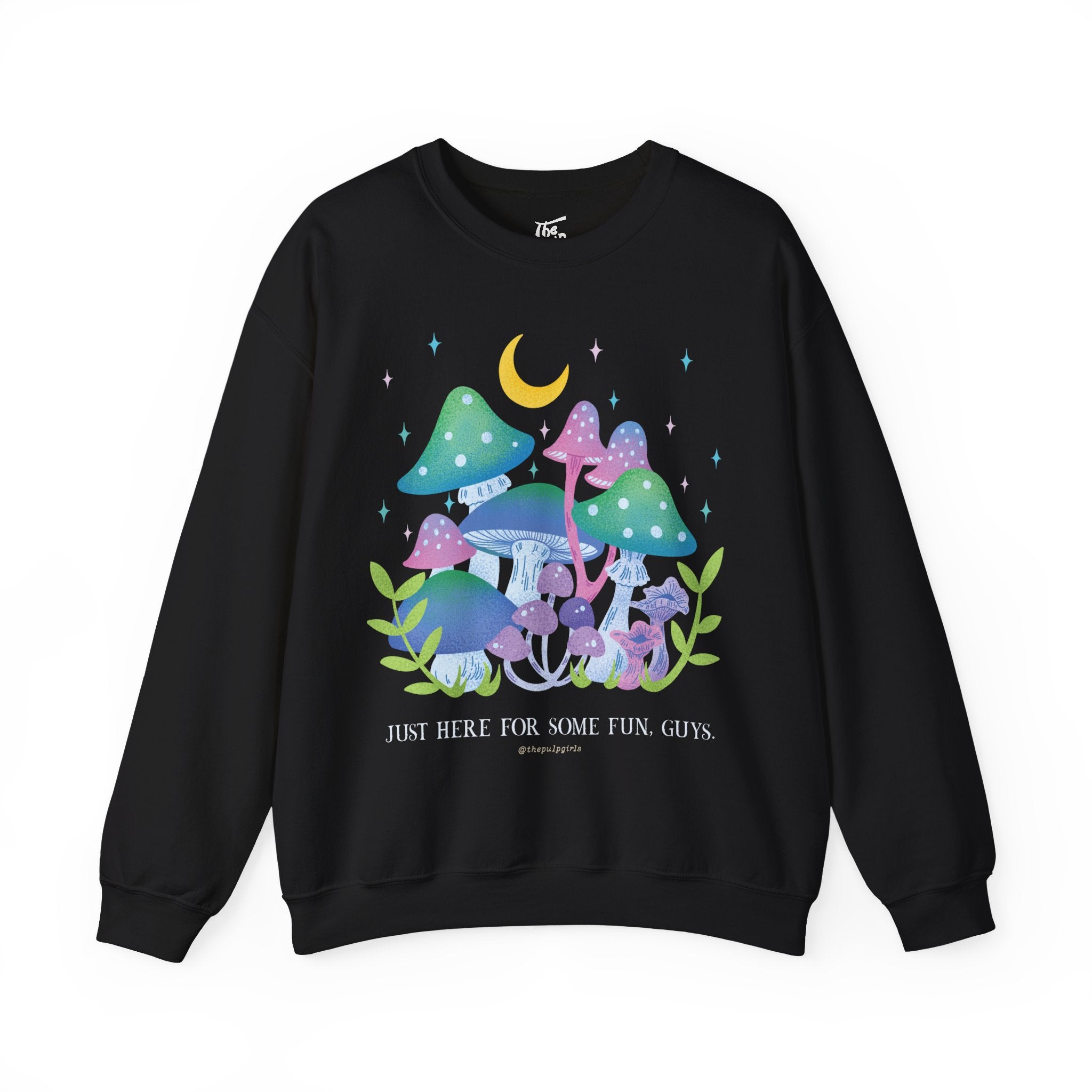 Fun Guys Mushroom Crewneck