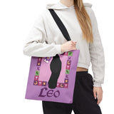 Leo Whimsical Crow Tote Bag