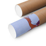 Purple Bird and Fairy Poster