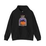 Leo Spooky Cat Astrology Hoodie