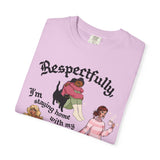 Staying Home With My Cat Tee