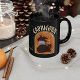 Capricorn Spooky Cat Astrology Mug