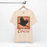Cancer Whimsical Crow Tee