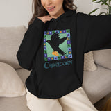 Capricorn Whimsical Crow Hoodie