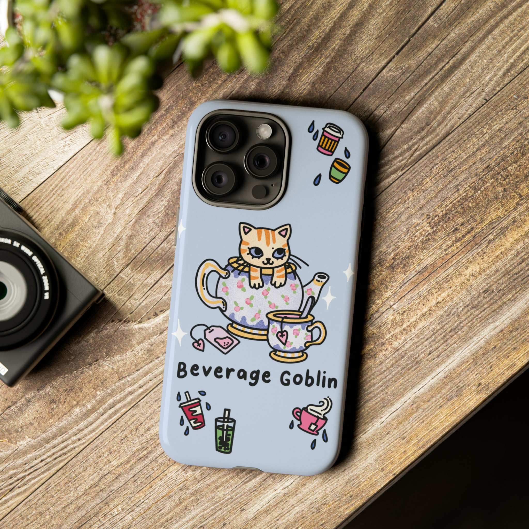 Beverage Goblin Cat Phone Case