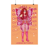 Lesbian Butterfly Chappell Roan Poster