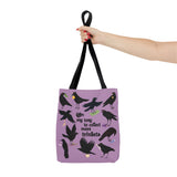 Crow Collecting Trinkets Tote Bag
