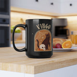 Virgo Spooky Cat Astrology Mug
