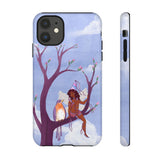 Purple Bird & Fairy Phone Case