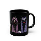 Bat Babes Retro Halloween Mug
