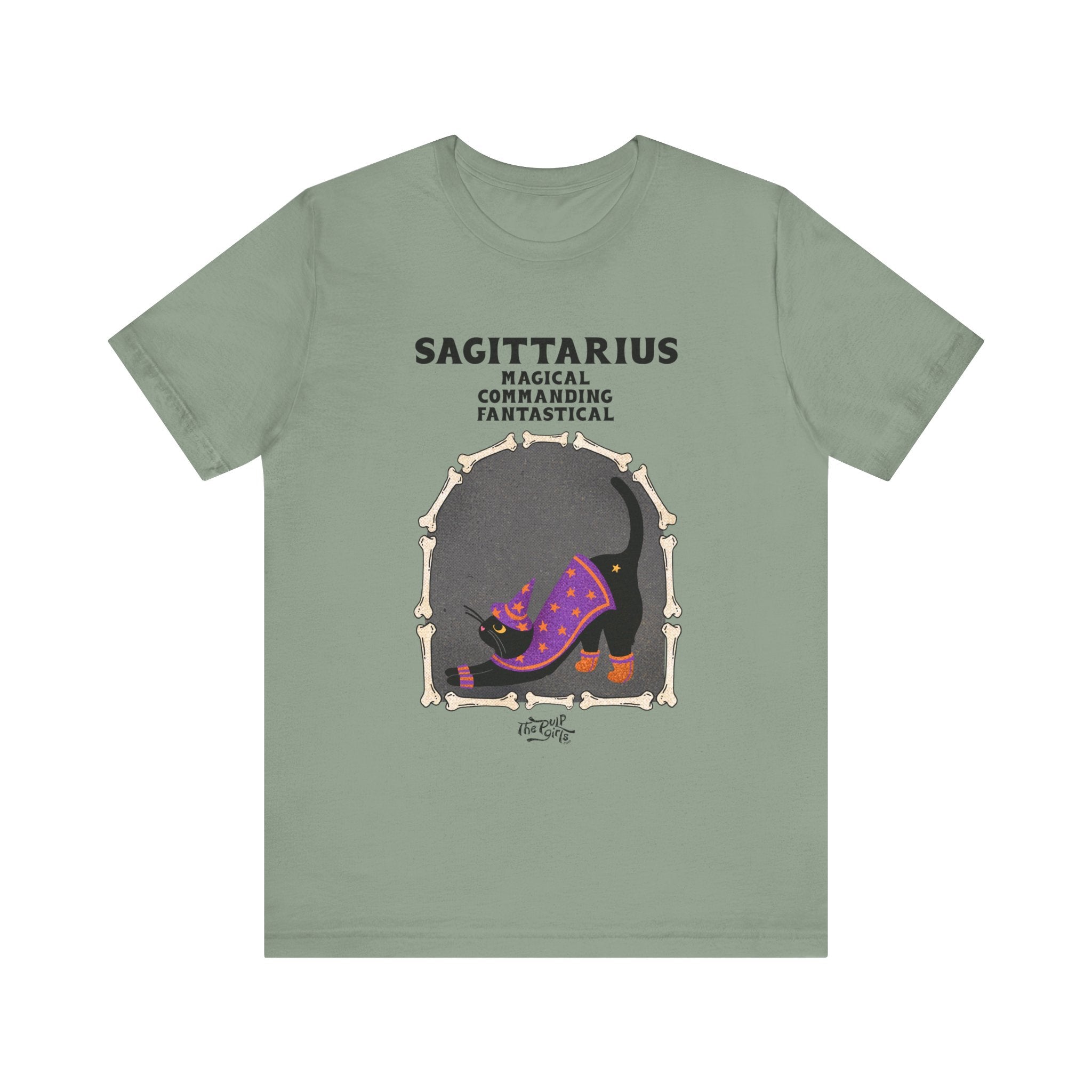 Halloween Cat Sagittarius Tee