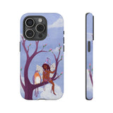 Purple Bird & Fairy Phone Case