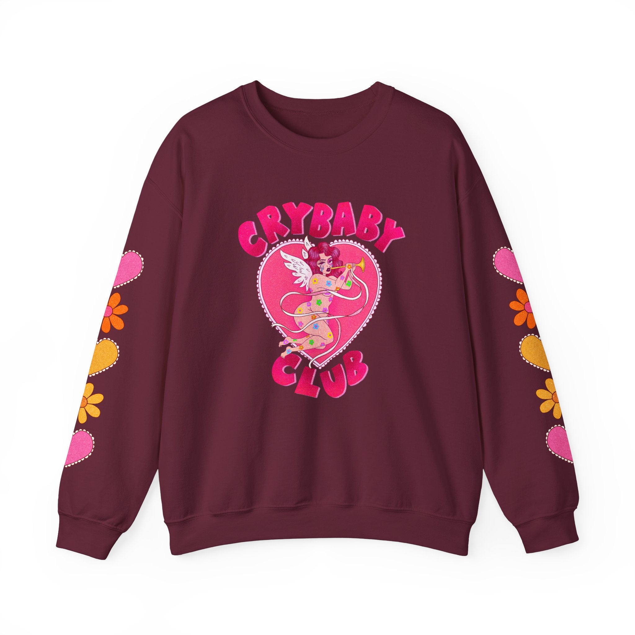 Crybaby Club Pink Crewneck Sweatshirt