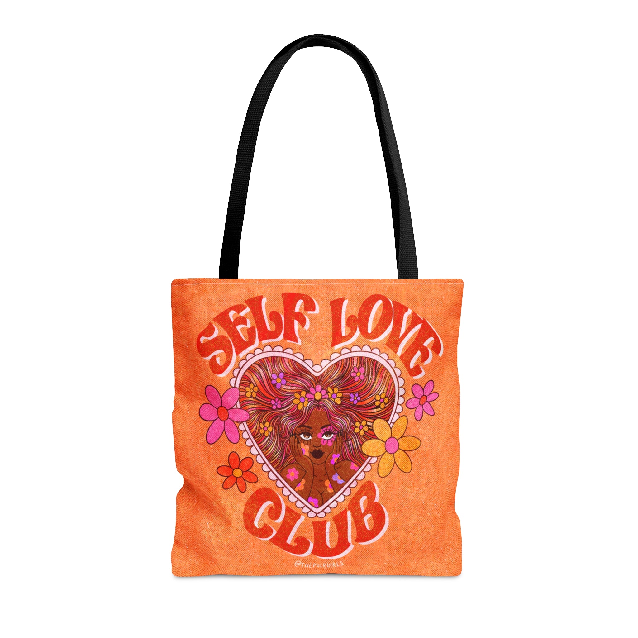 Self Love Club Tote - Orange