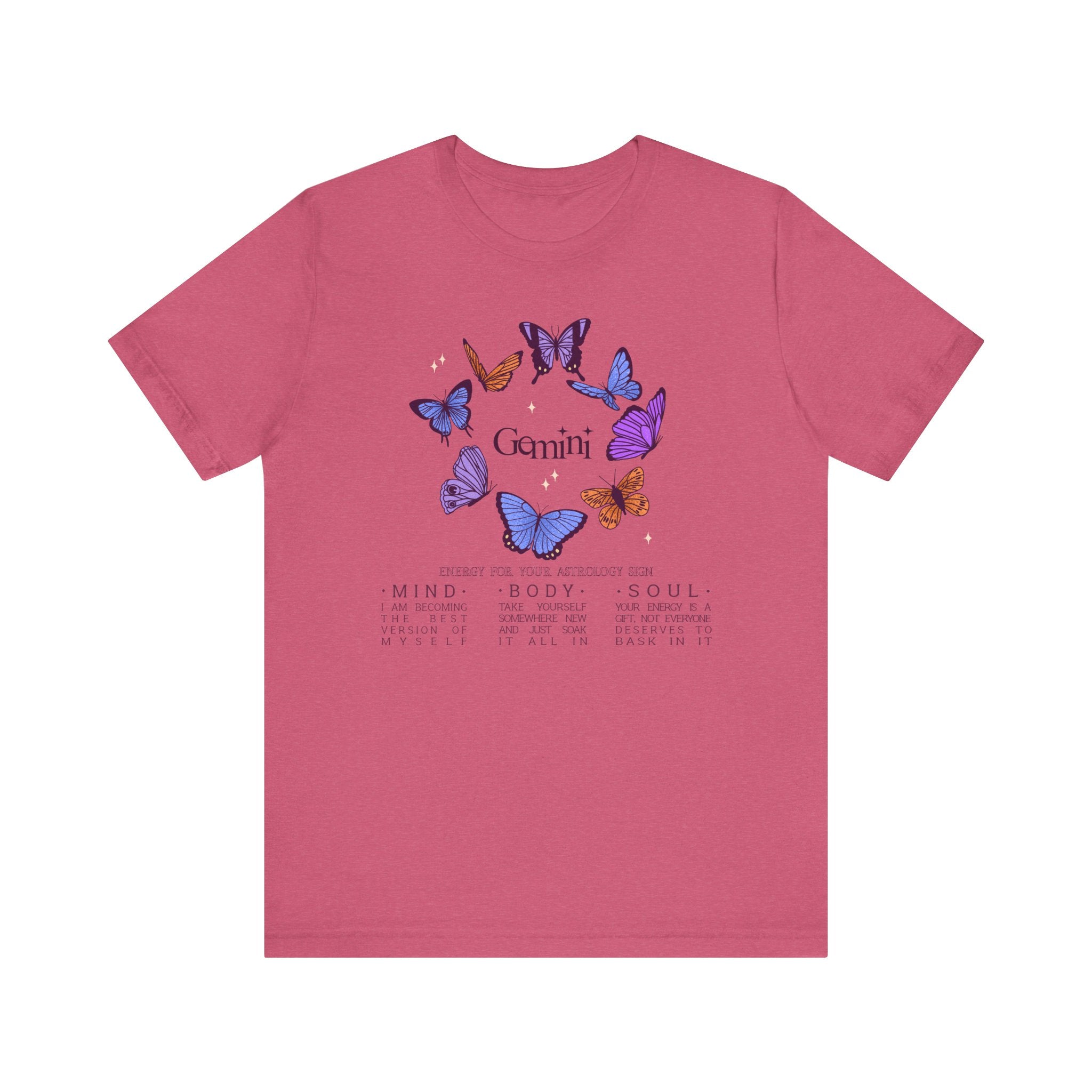 Gemini Butterfly Astrology Tee