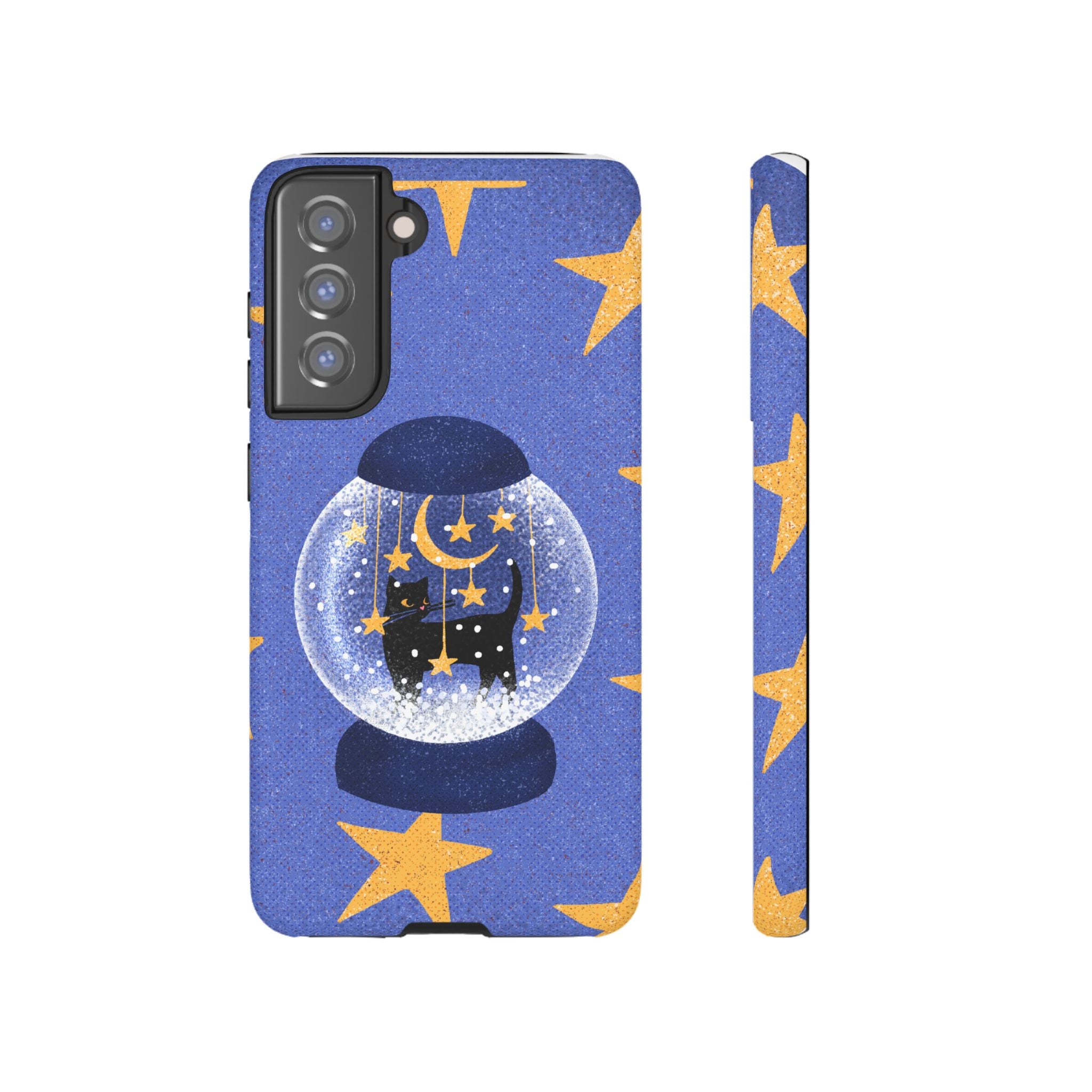 Snow Globe Kitty Phone Cases
