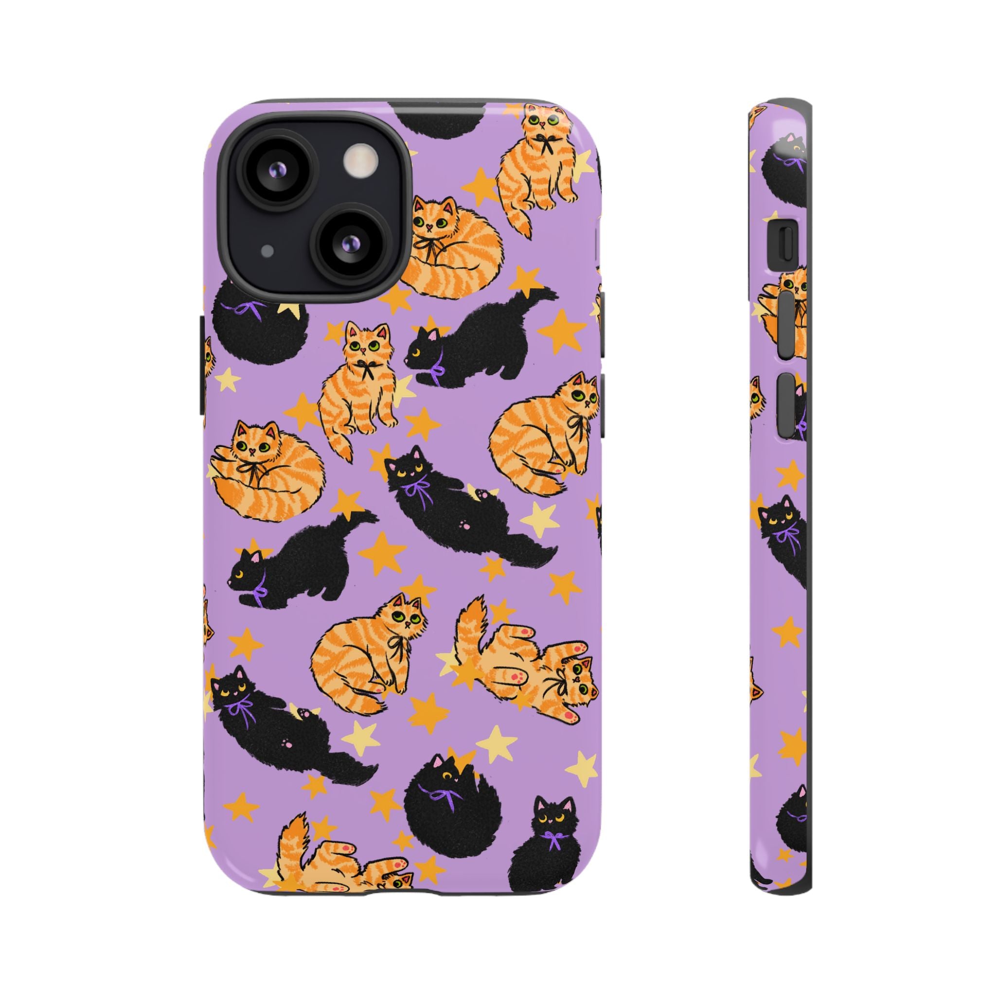 All The Kitties Phone Case - Purple