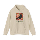 Virgo Whimsical Crow Hoodie